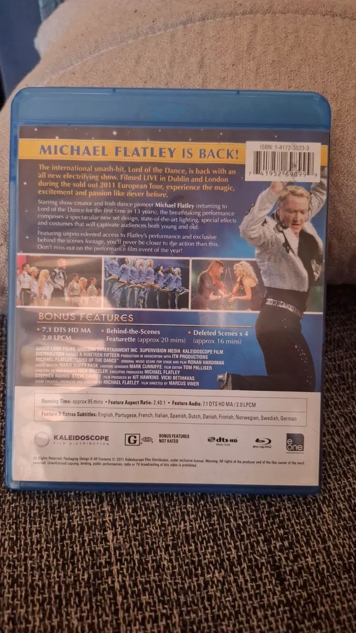 Blu-ray LORD OF DANCE - IMPORTADO  - Foto 2