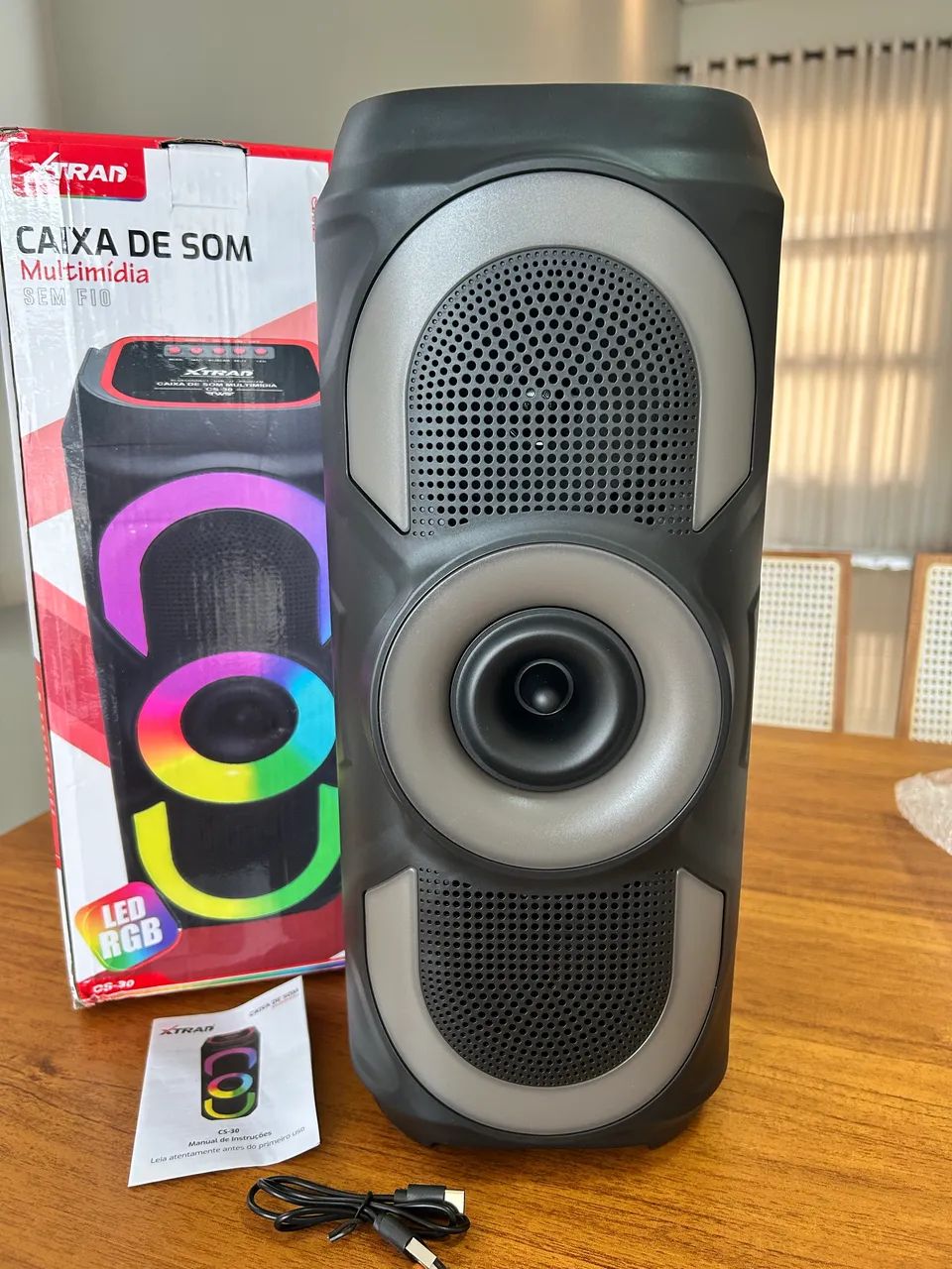 Caixa de Som Bluetooth Xtrad NOVA !! - Foto 3