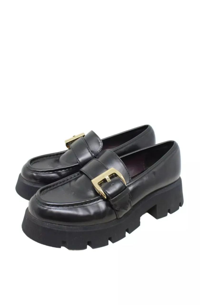 Mocassim De Solado Tratorado Zara 39 - Foto 2