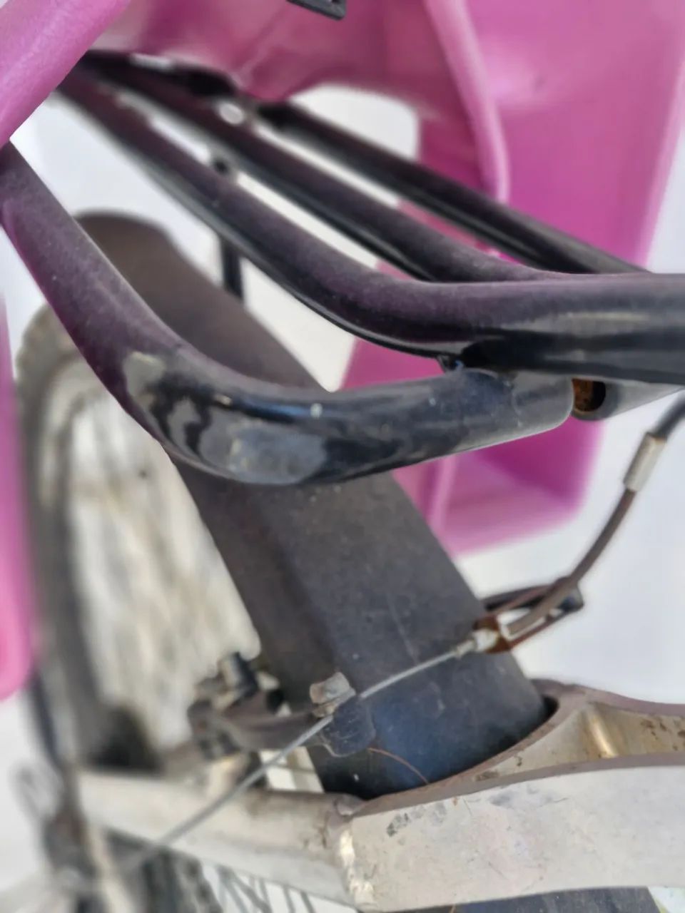 BICICLETA ARO 26 COM CADEIRINHA - Foto 3
