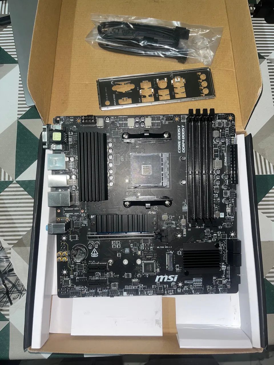 Placa Mãe MSI B550M PRO-VDH - Foto 3
