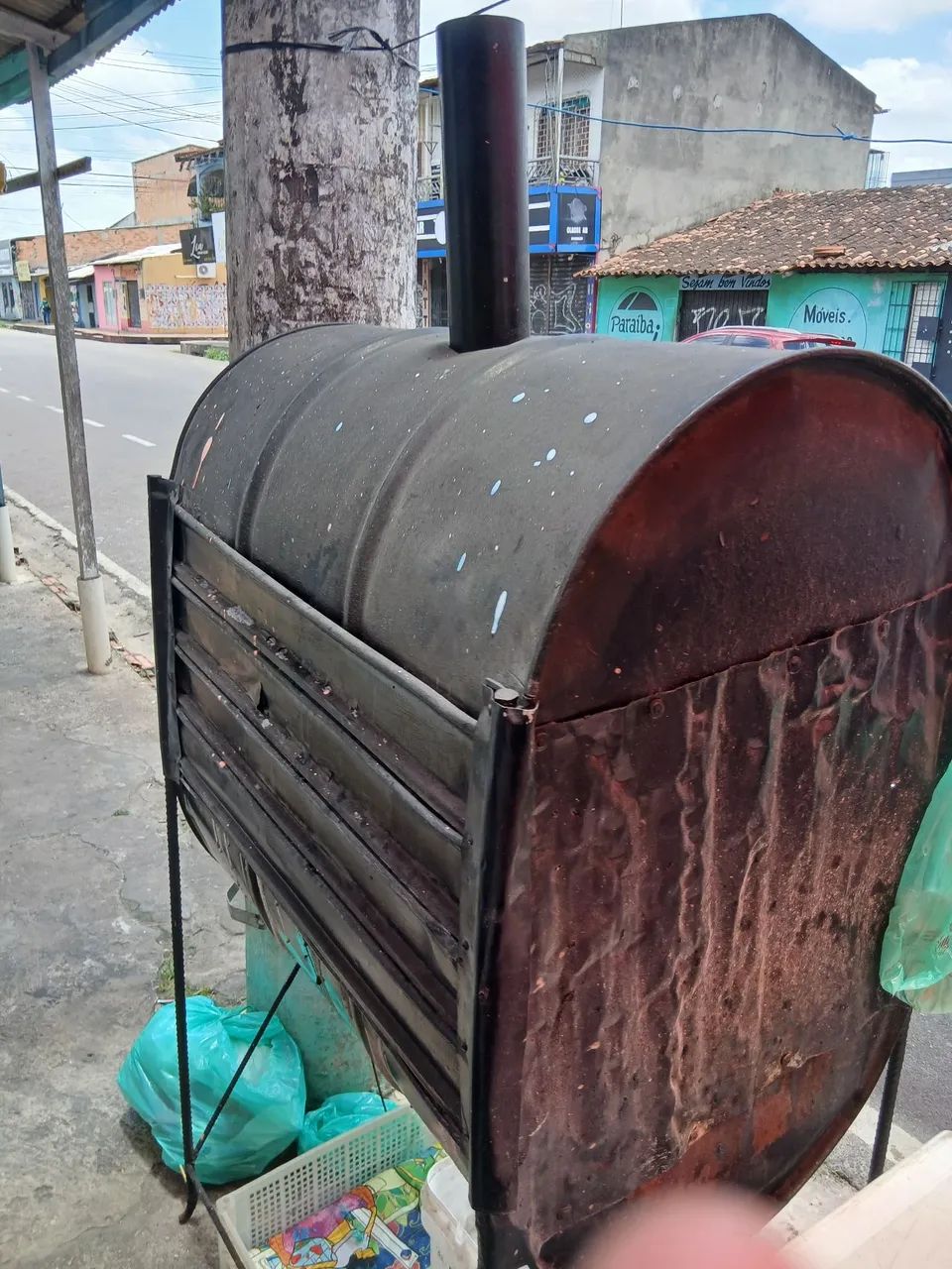 Churrasqueira de tambor - Foto 2