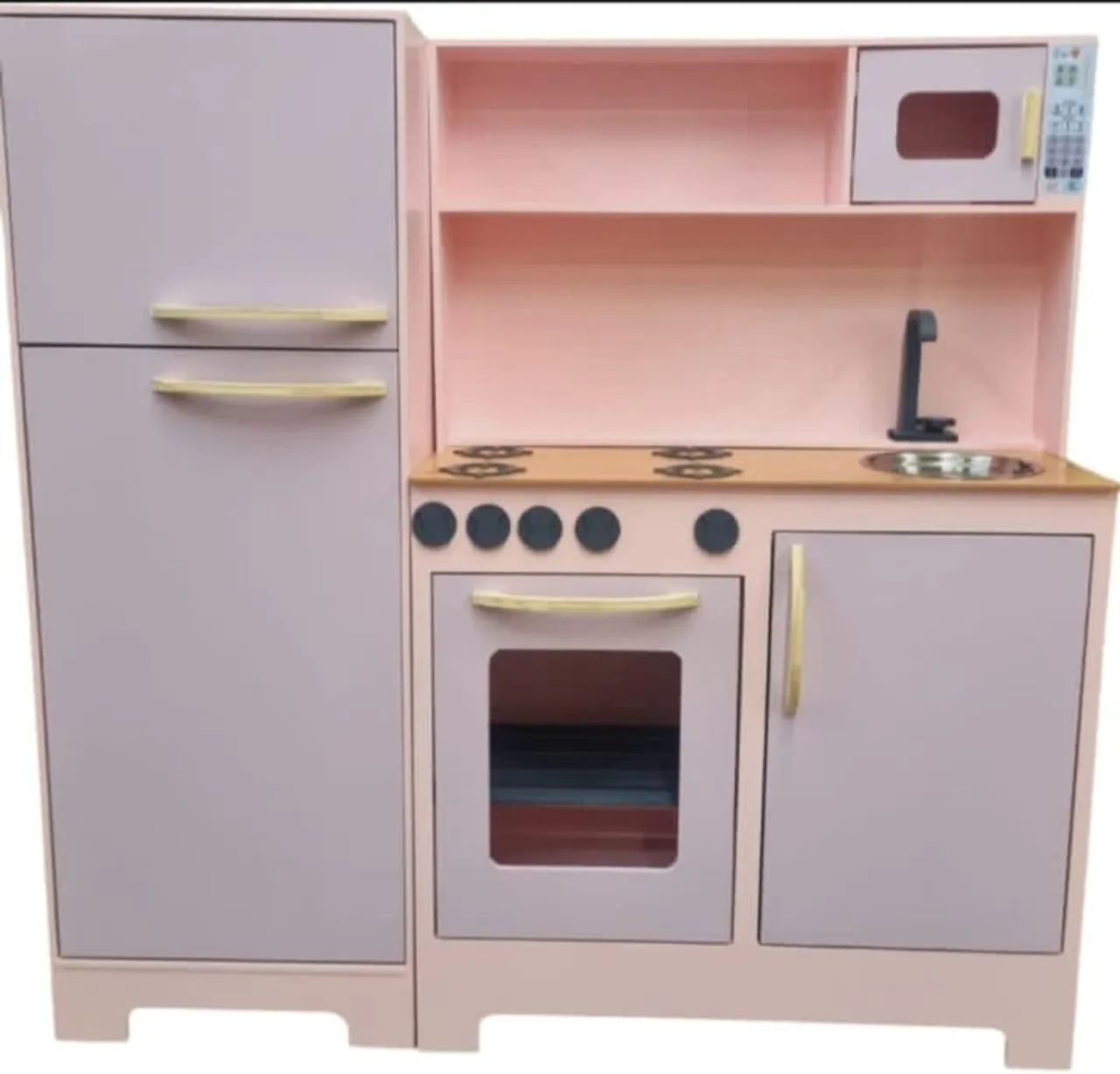 Conjunto cozinha e geladeira infantil  - Foto 3