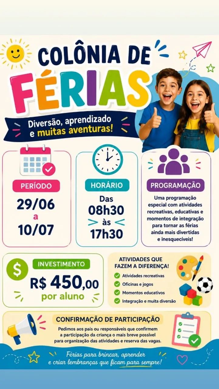 Colônia de férias 