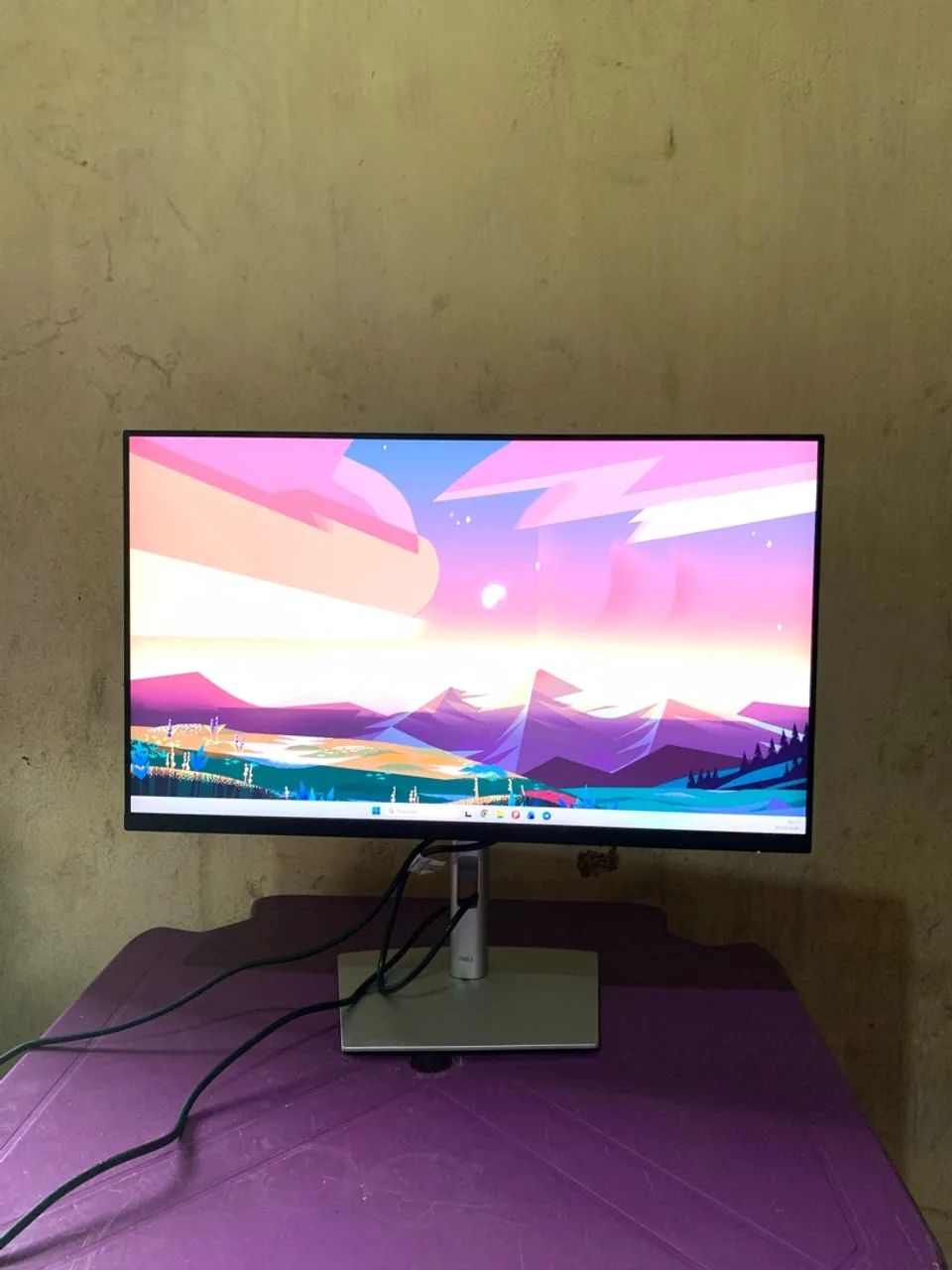 Monitor Dell P2722h Preto Usado 