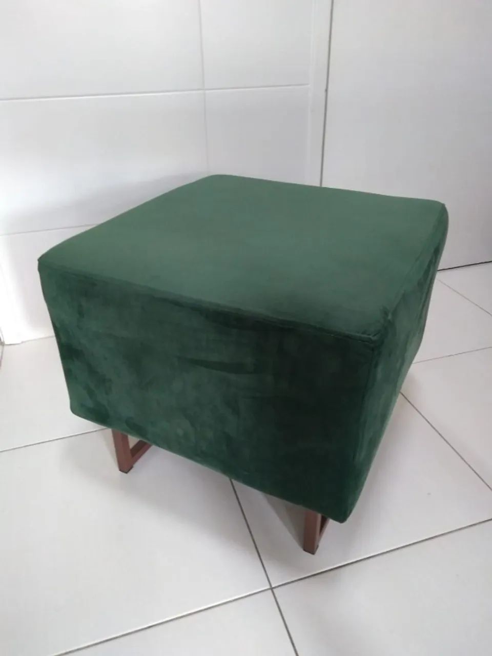 Puff Quadrado Verde