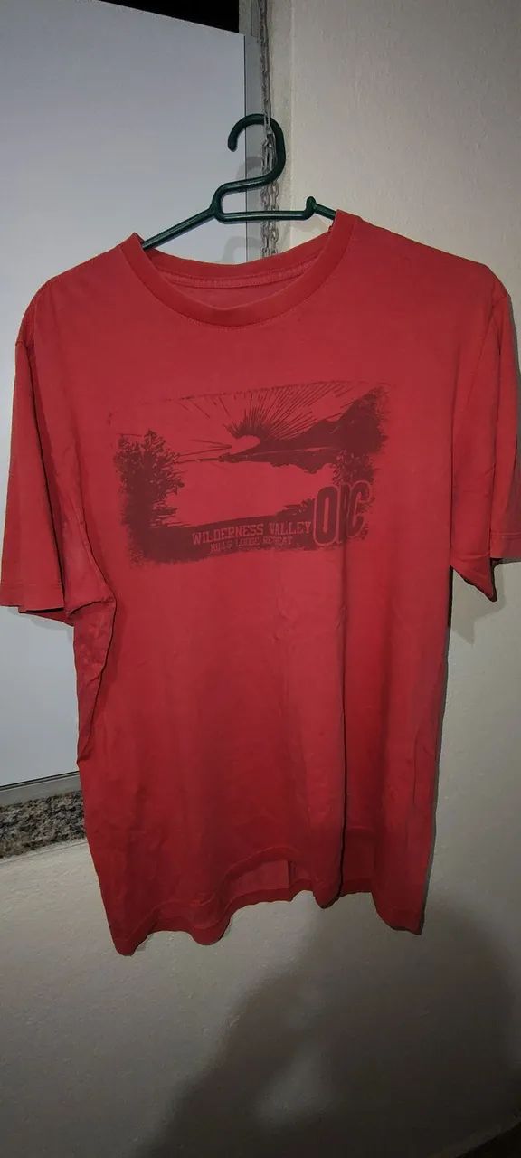 Kit 07 blusas masculinas usadas - tamanho M - Foto 3