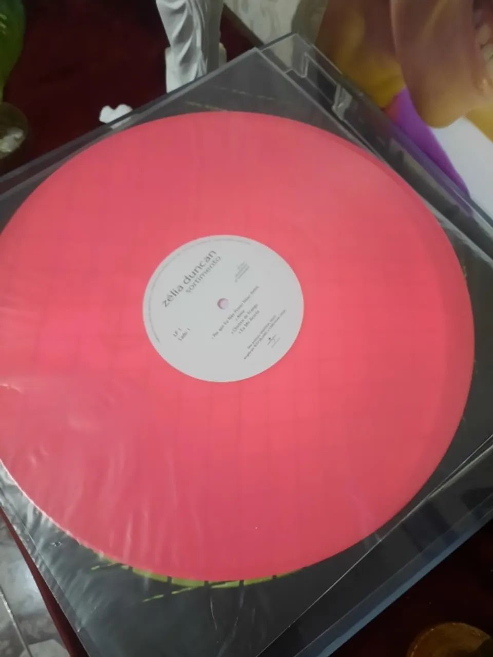 VINIL LP Zélia Duncan - Sortimento (disco duplo rosa) - Foto 3