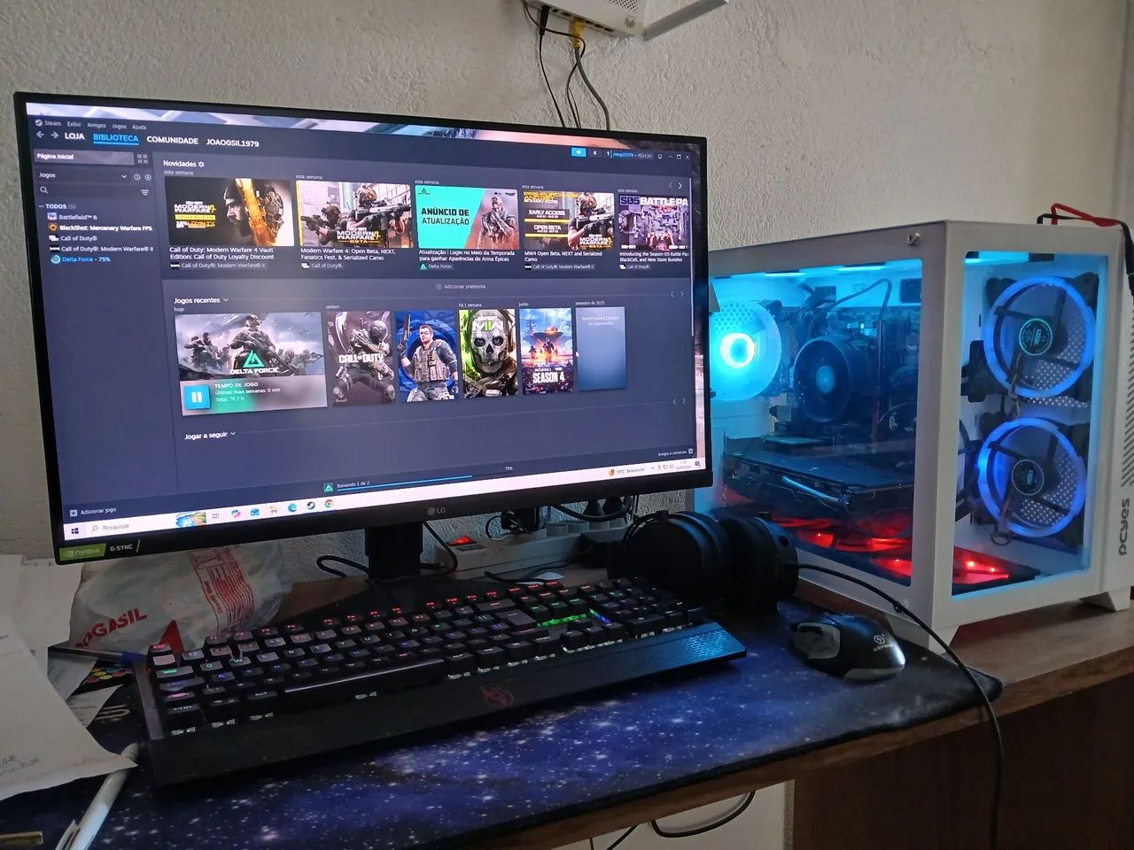 Pc Gamer completos troco em ps5  - Foto 2