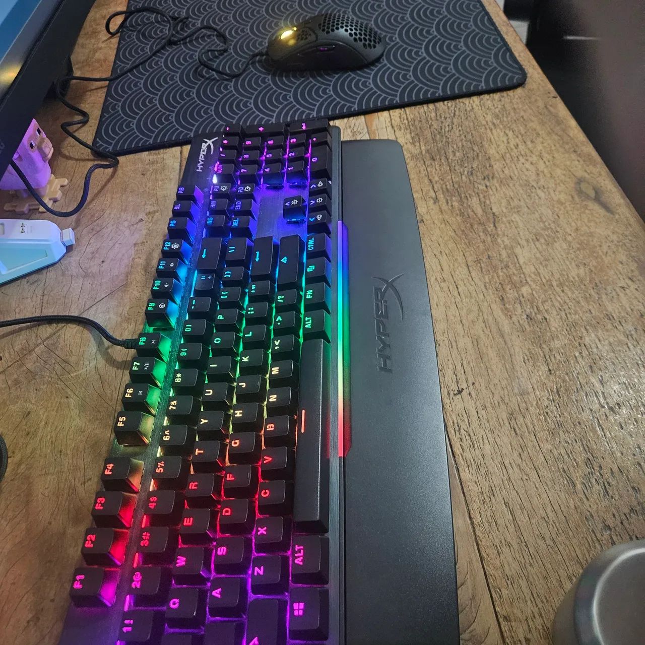 Kit mouse e telcado Hyperx + Cooler AK400 DeepCool - Foto 3