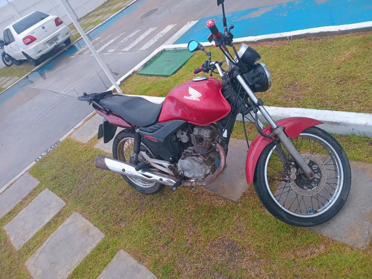 Vendo ou troco fan 150 esdi flex ano 2013  - Foto 3