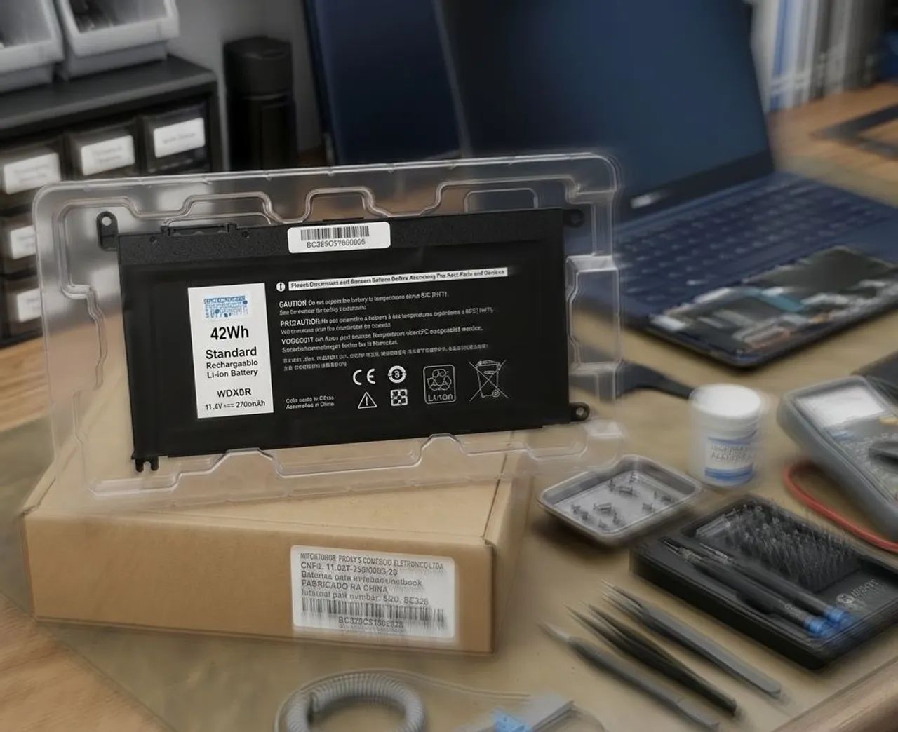 Bateria interna para notebook Dell 