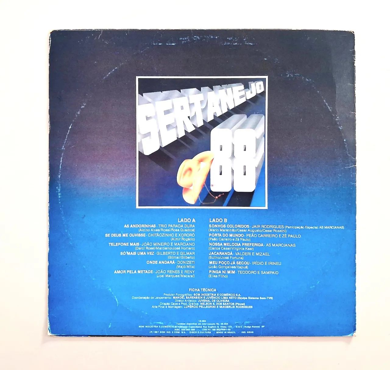DISCO DE VINIL - SERTANEJO 88 (Vários Artistas) - Foto 2