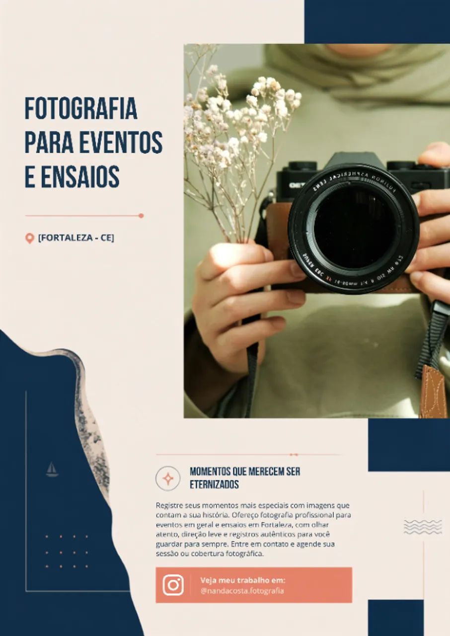 Fotógrafa em Fortaleza