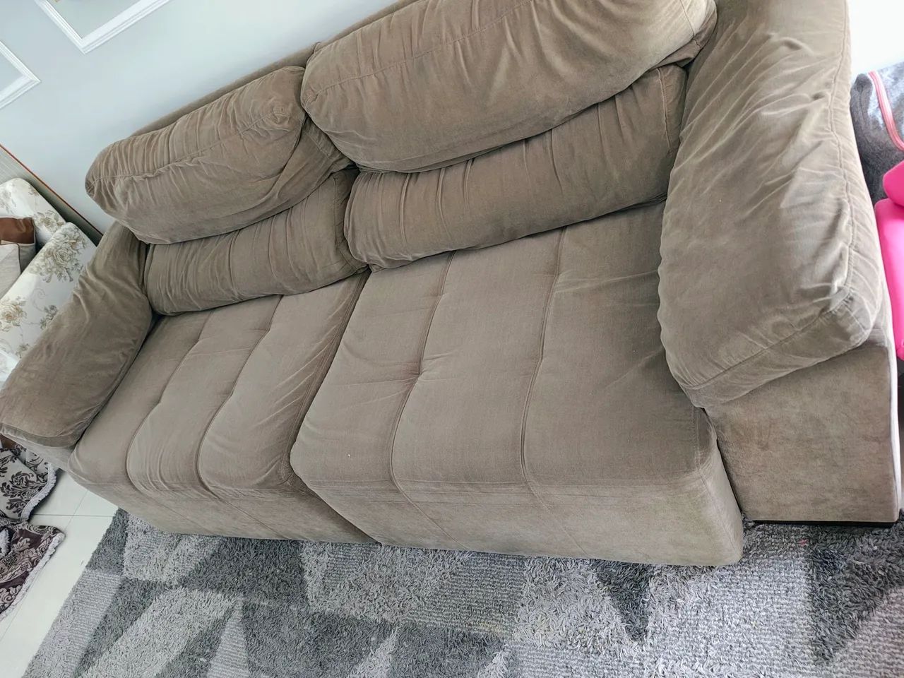 Vendo sofá retrátil e reclinável - Foto 5