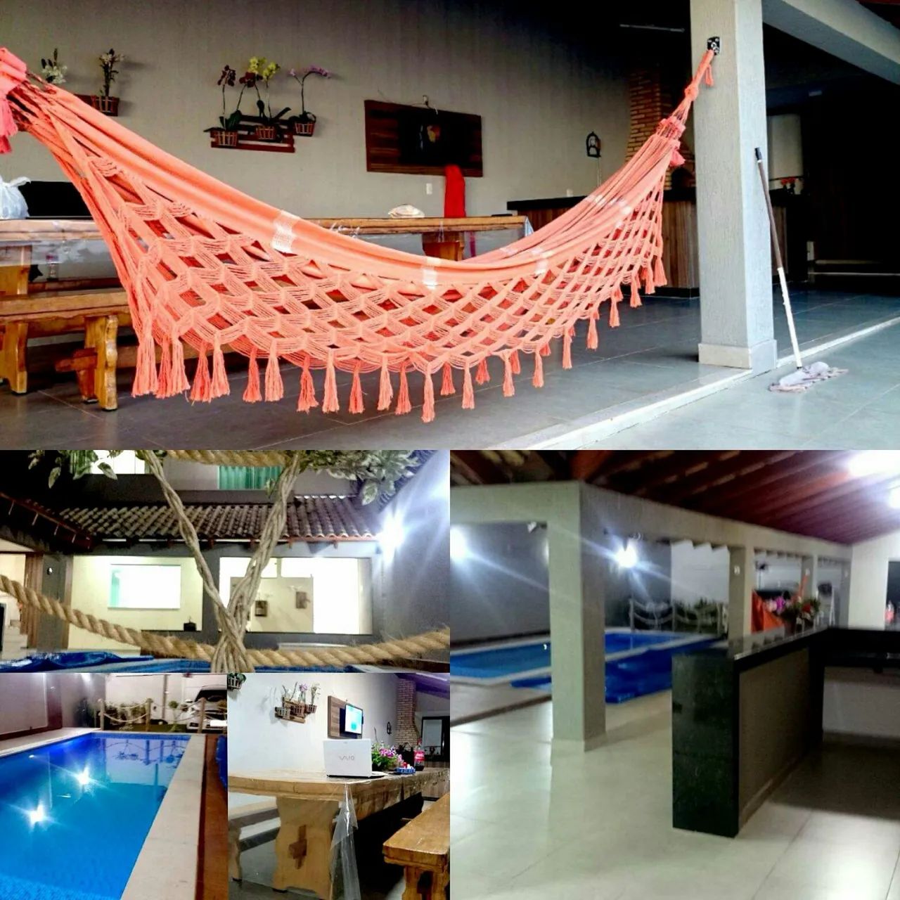 Casa mobiliada com piscina para hospedagem curta temporada - Foto 2