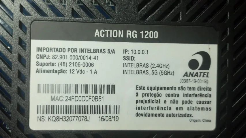 Roteador Intelbras Action Rg 1200 - Foto 2
