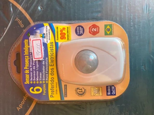 SENSOR DE PRESENÇA INTELIGENTE VALOR 50,00