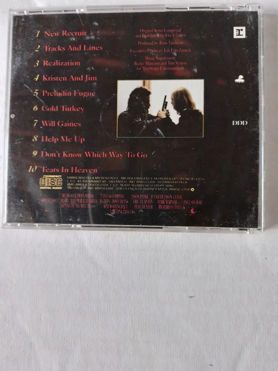 Cd RUSH Trilha Sonora Original Do Filme 1991 - Foto 2
