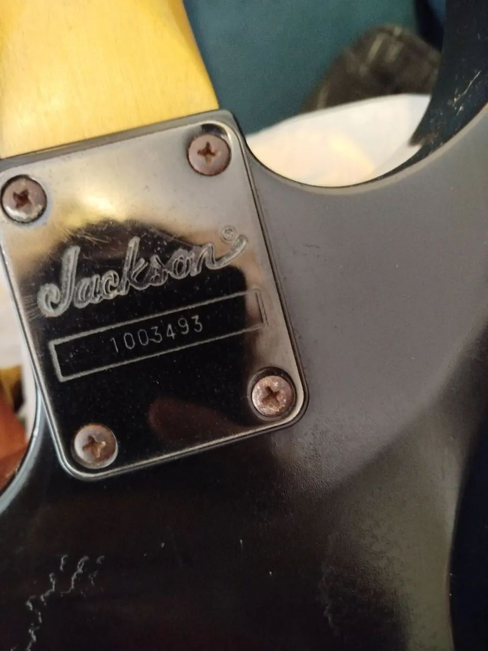 Jackson ps1 guitarra preta  - Foto 2