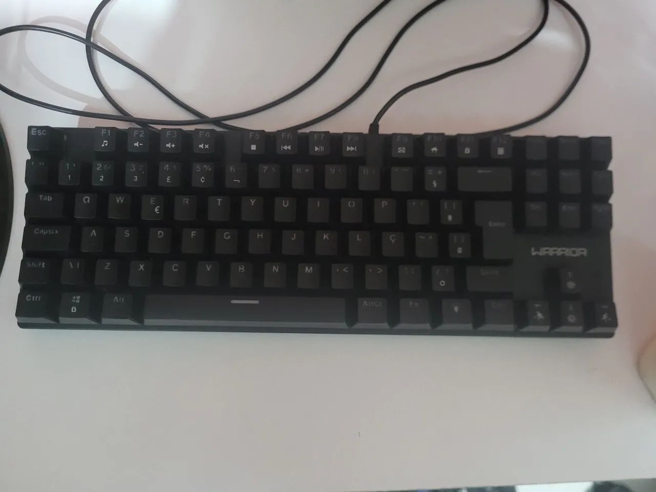 TECLADO WARRIOR SWITCH AZUL E 85%