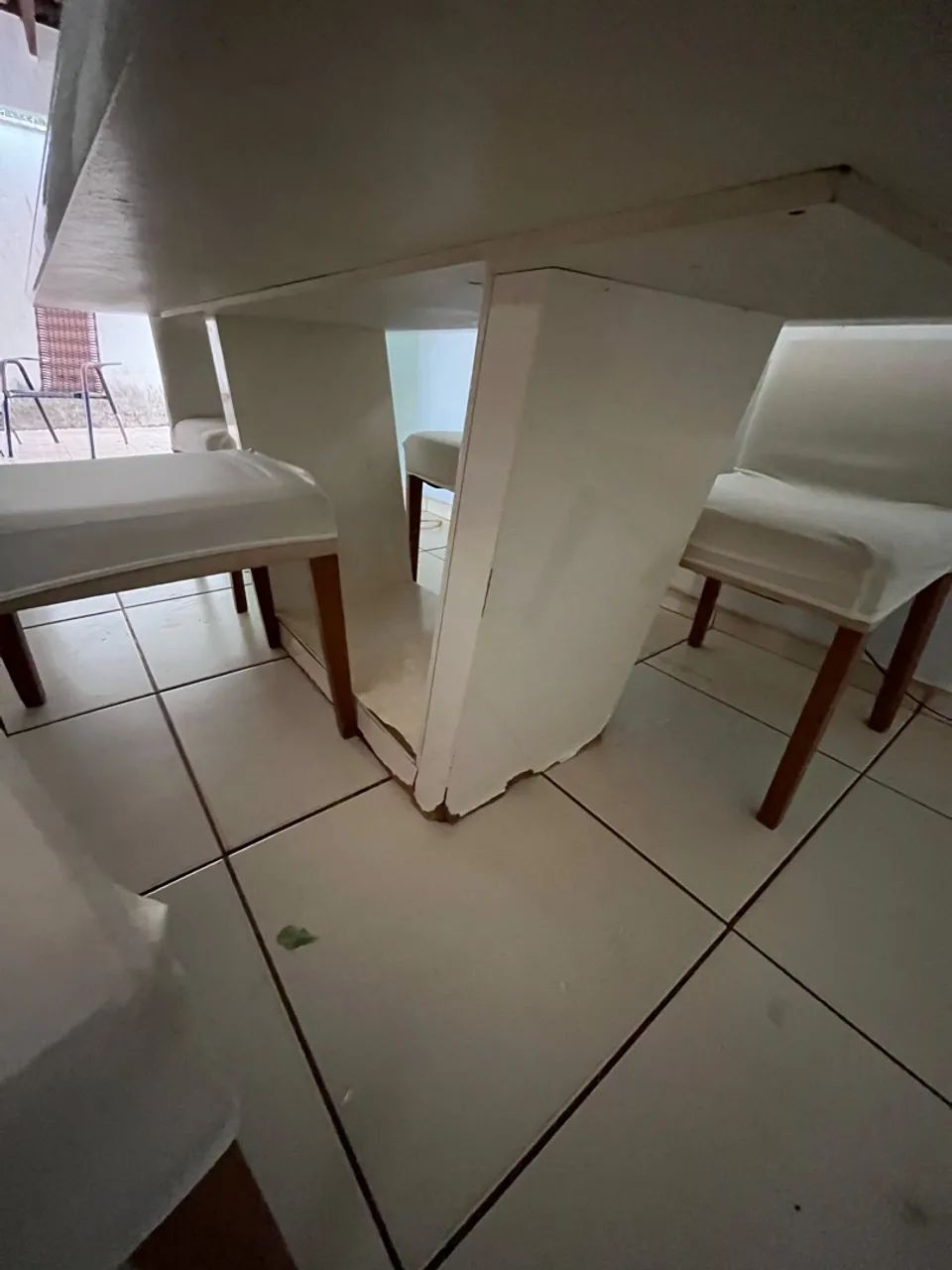 Mesa de vidros 6 cadeiras  - Foto 4