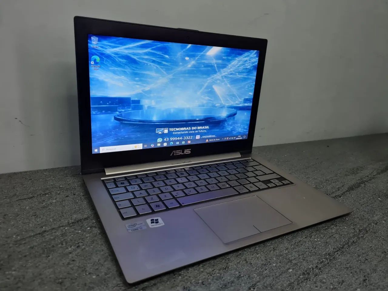 Notebook Asus Ultrafino UX31E Core i7 SSD 120GB Windows 10