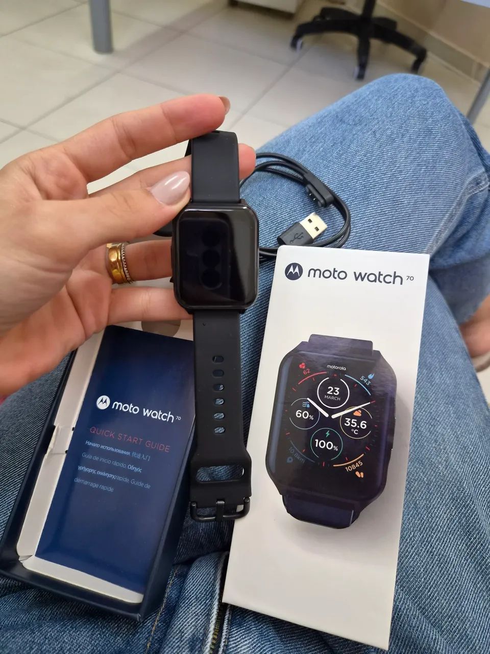 Moto Watch 70 - Relógio  - Foto 2