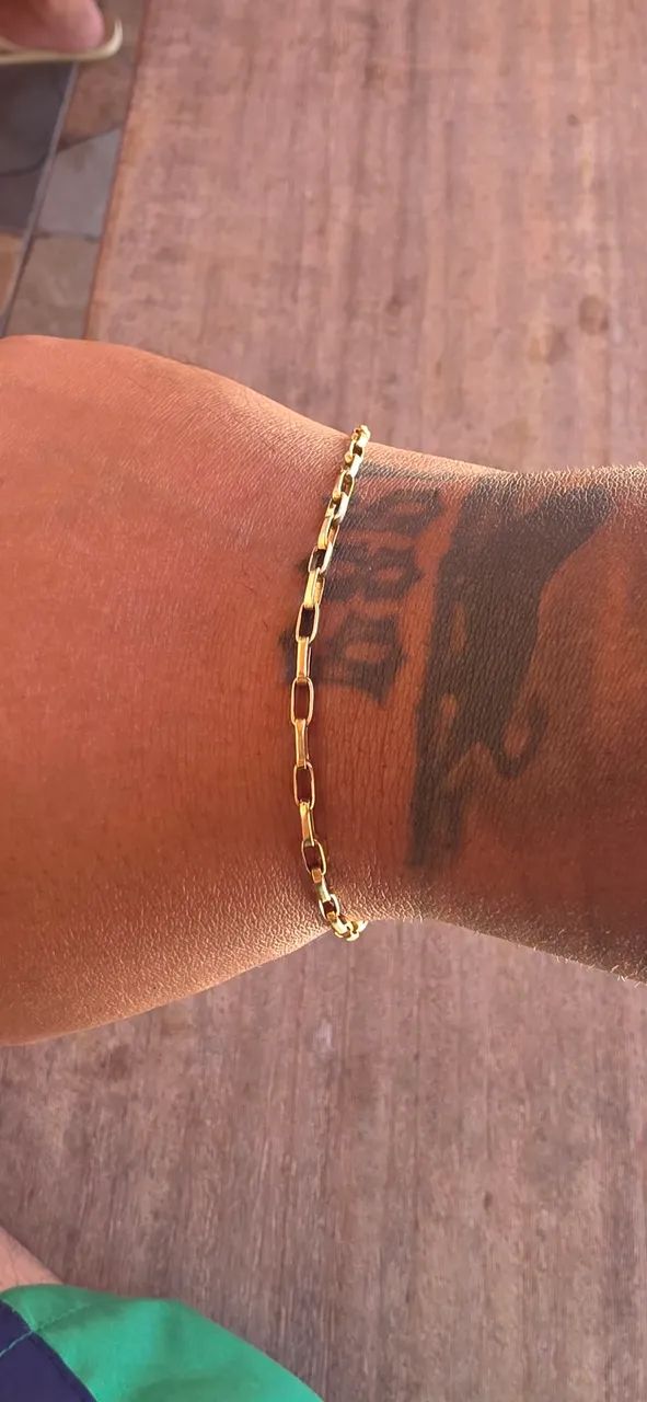 Vendo ou Troco Pulseira de ouro  - Foto 2