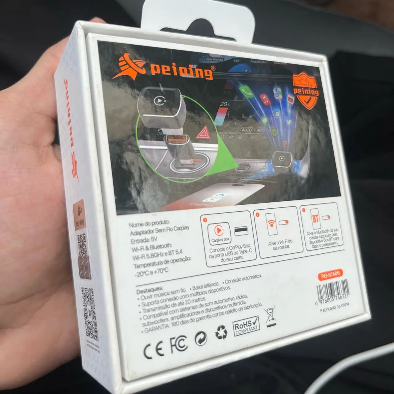 Adaptador CarPlay sem fio - Foto 4