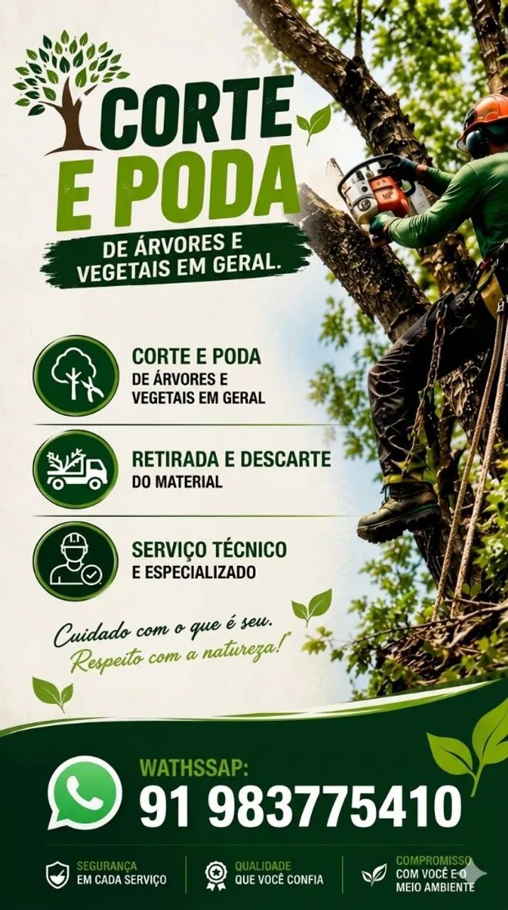 Corte, poda e retirada de árvores.  - Foto 2