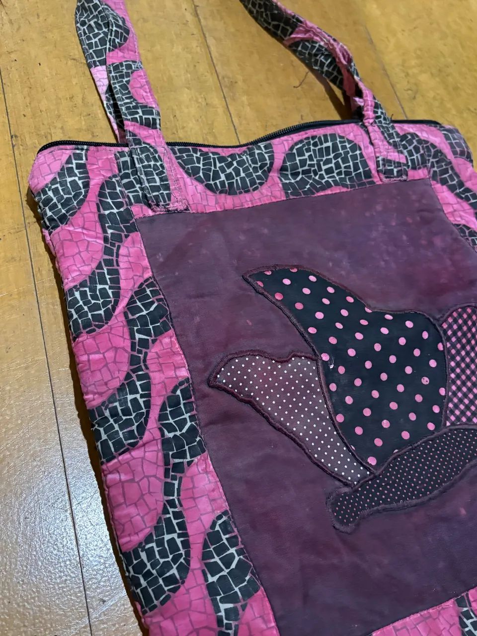 Bolsa feminina c compartimento interno