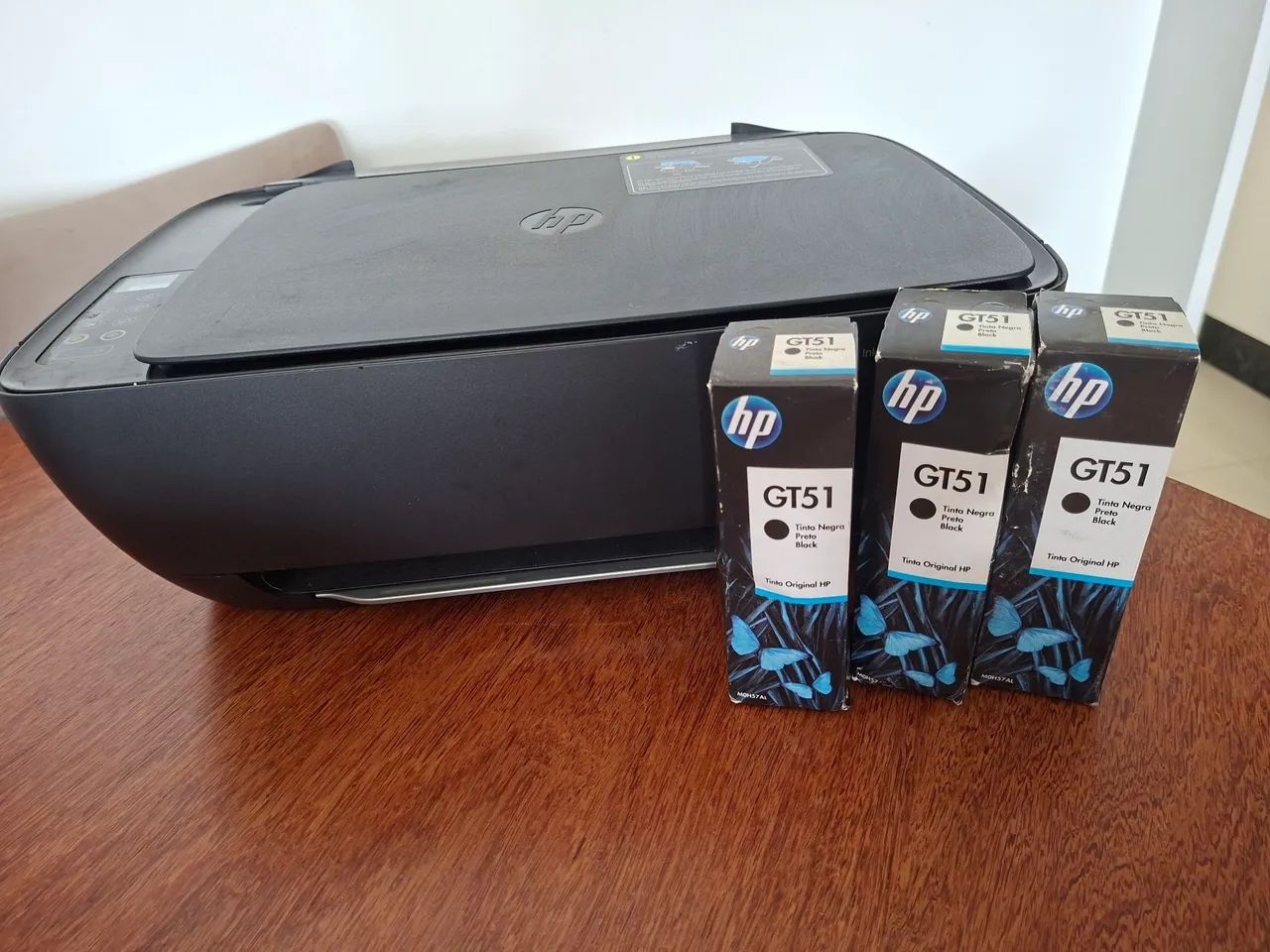 Impressora HP COM 3 UND. TINTA PRETA - Foto 3