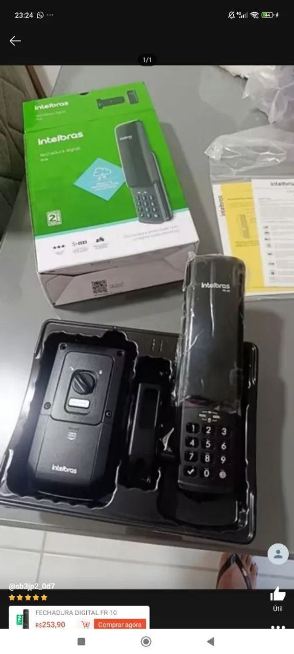 Fechadura Intelbras fr 101