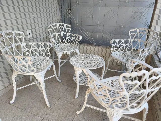 Conjunto terraço/jardim