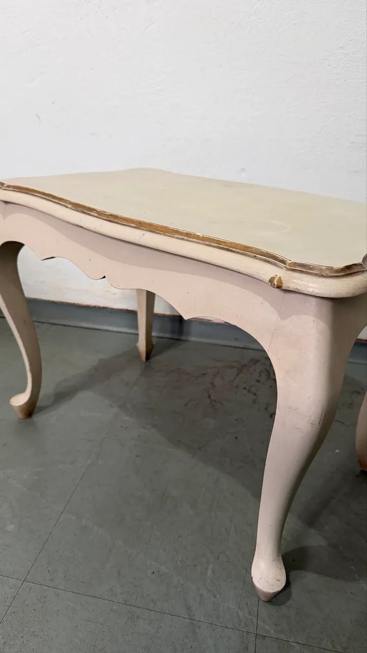Cama ; criado mudo e mesa vintage  - Foto 5