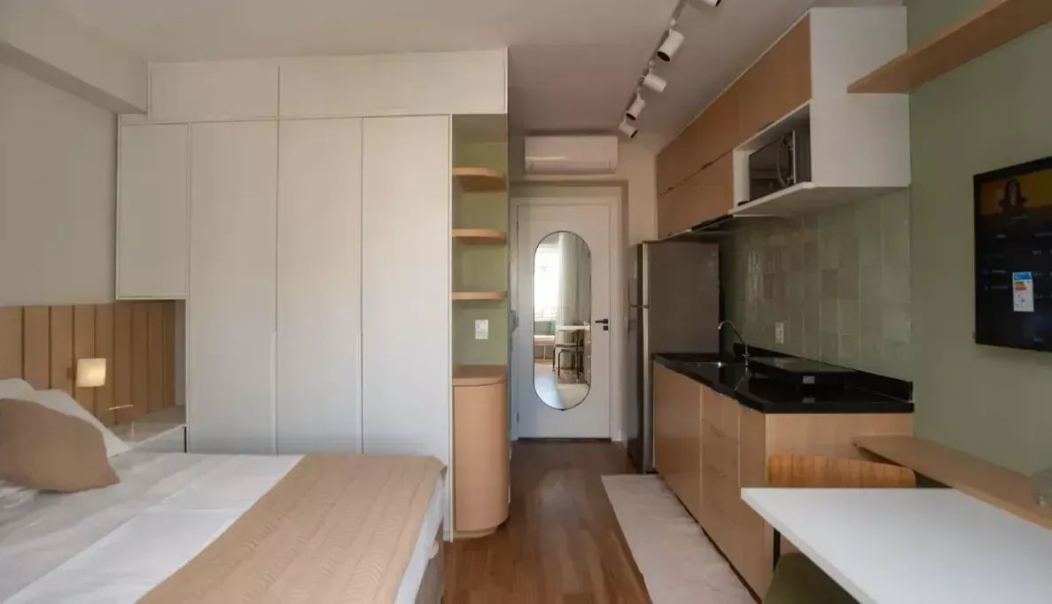 Studio de 24m2 mobiliado em Perdizes - São Paulo - SP