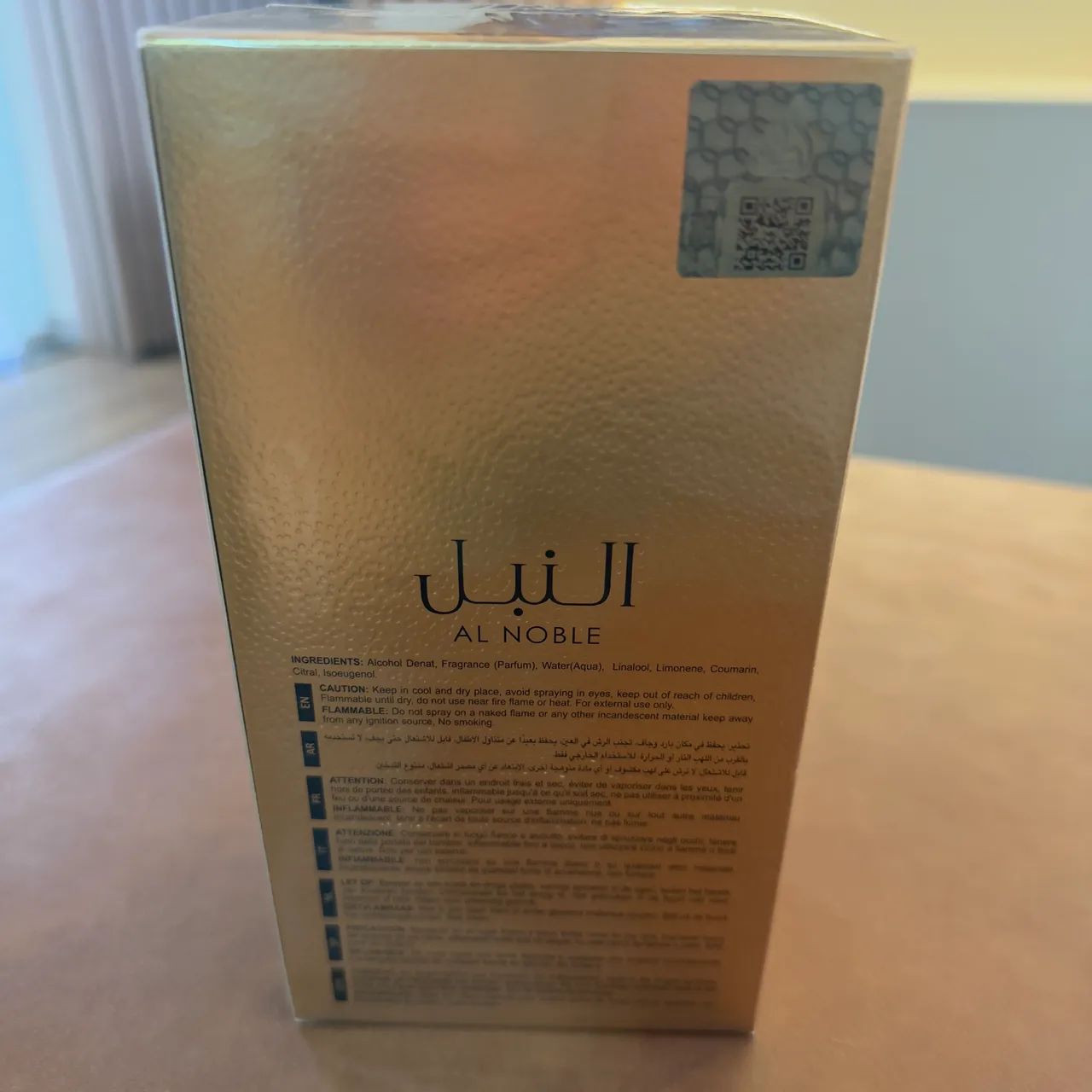 Perfume Al Noble Wazeer da marca Lattafa 100 ml - Foto 3
