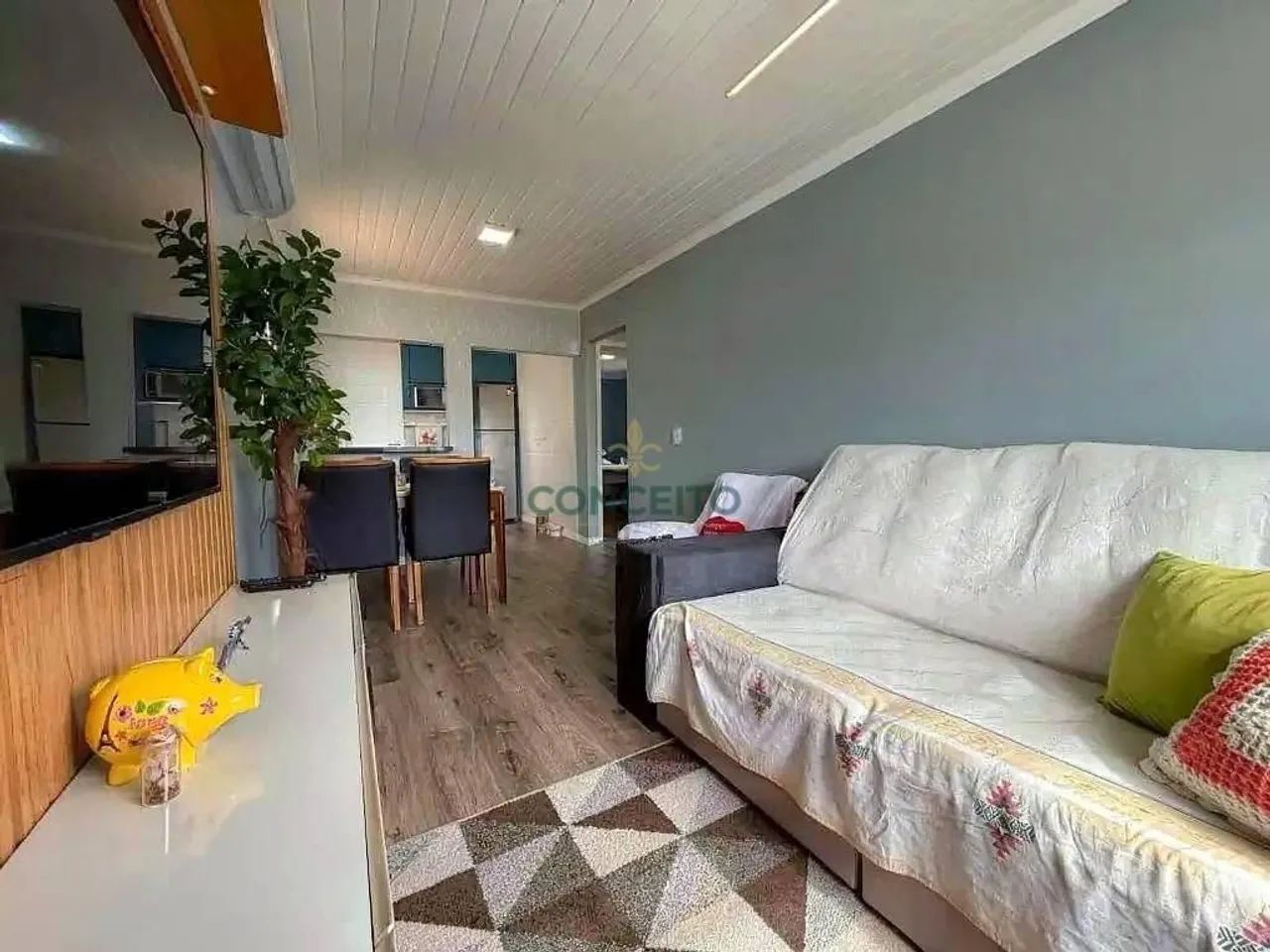 Casa com 2 quartos