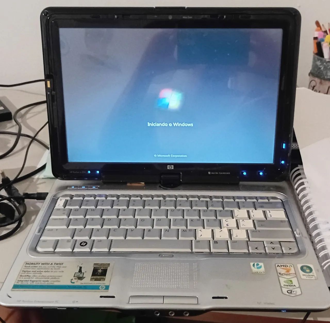 Notebook HP pavilon tx 2000