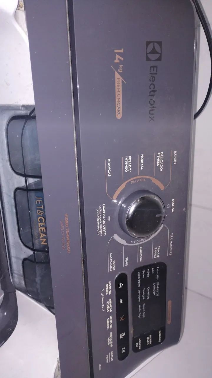 Máquina de lavar roupa .