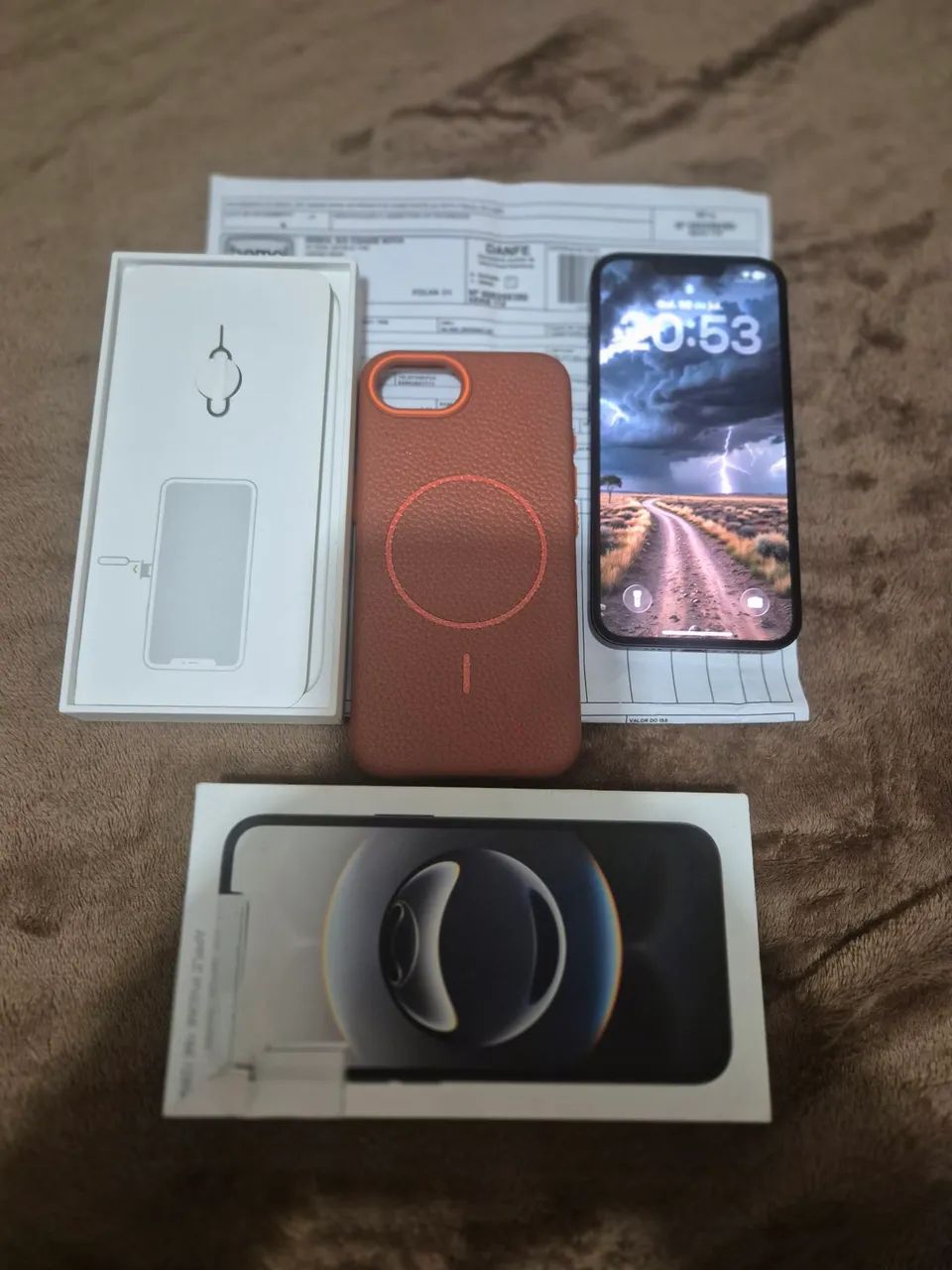 IPHONE 16e de 128g Com Nota e garantia de 1 Ano