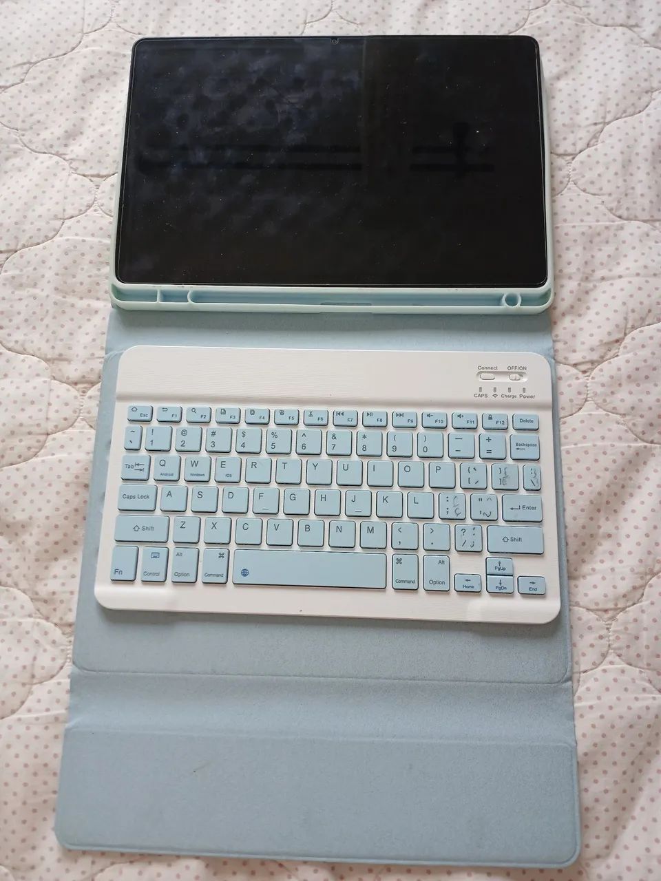 Tablet Samsung completo com capa e tecladoo - Foto 3