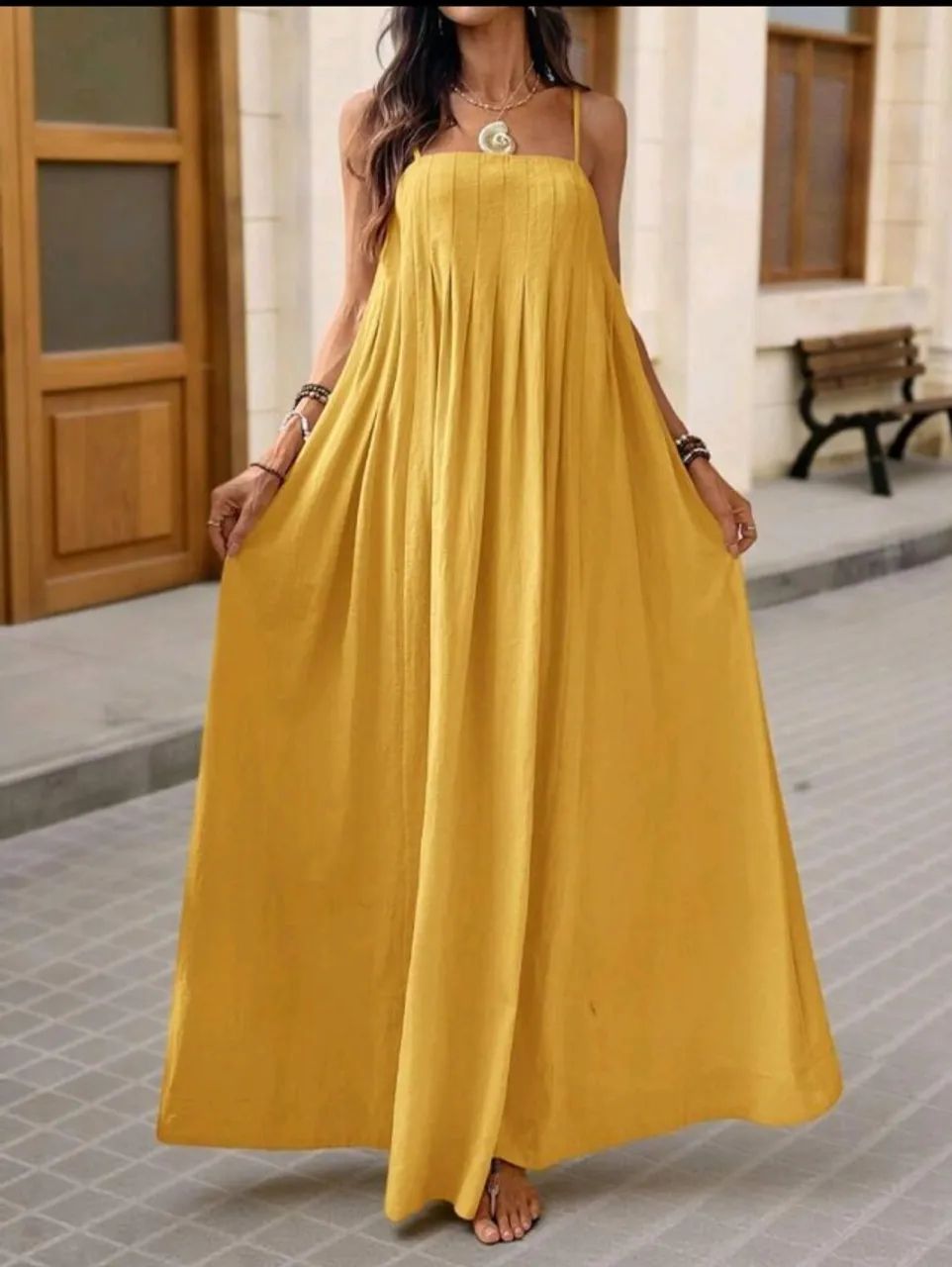 Vestido em algodão 