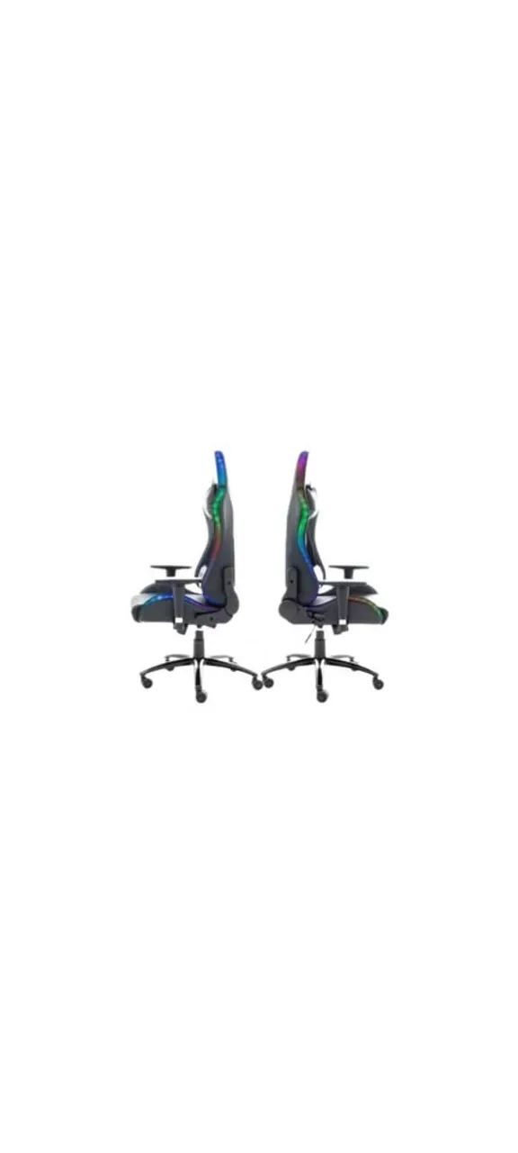 Cadeira Gamer King Black Rgb - Clanm - Foto 5