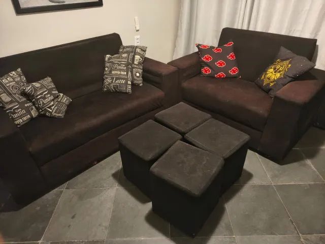sofa com puff - Foto 2