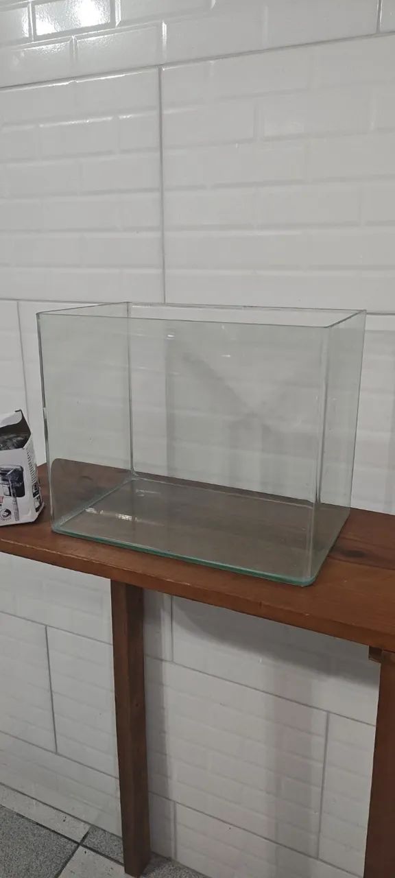 AQUÁRIO CURVO 32,6L + FILTRO HANG ON USB | R$ 450 - Foto 2