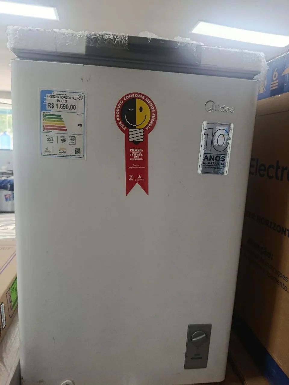 Freezer horizontal 99 l