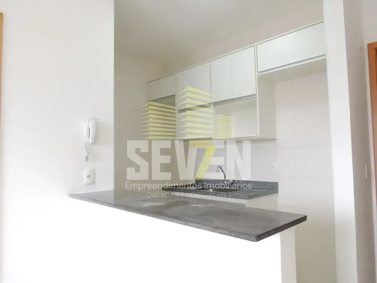 Apartamento com 1 Quarto no Edifício Marinha do Arvoredo Bauru  Cozinha Planejada