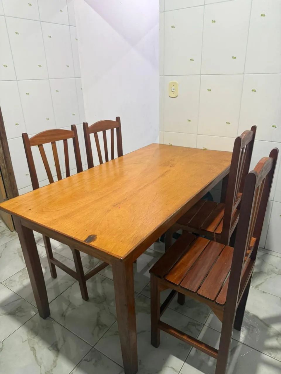 Mesa de madeira!